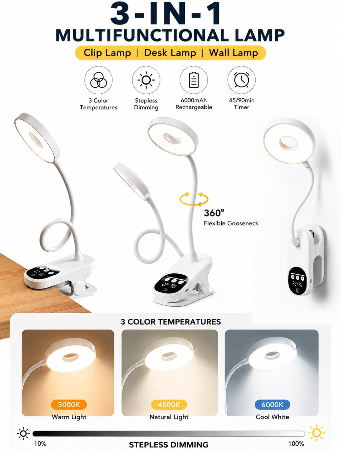 clip-on-desk-lamp-wireless-6000mah-rechargeable-led-reading-light-3-colors
