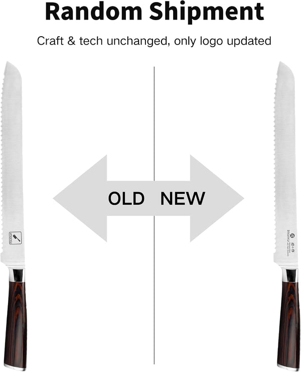 Bread Knife,10 in German Professional Homemade Bread Slicing Knife4
