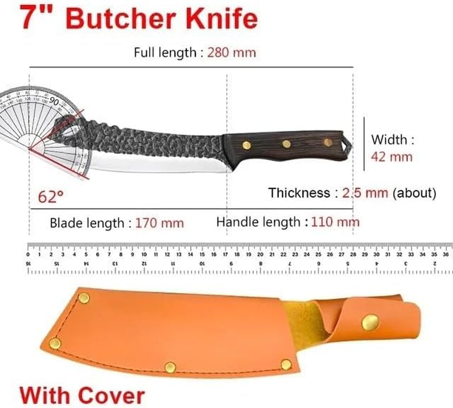 meat-cleaver-7-inch-hand-forge-butcher-boning-knife-cleaver-meat-fruit-vegetables-kitchen-knives-wood-handle-chef-cleaver-meat-utility-butcher-knife