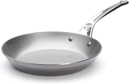 MINERAL B Pro Carbon Steel Fry Pan - 11” Diameter, 8.3” Cooking Surface - Ideal for Searing, Sauteing & Reheating - Naturally Non-Stick Finish - Made in France1