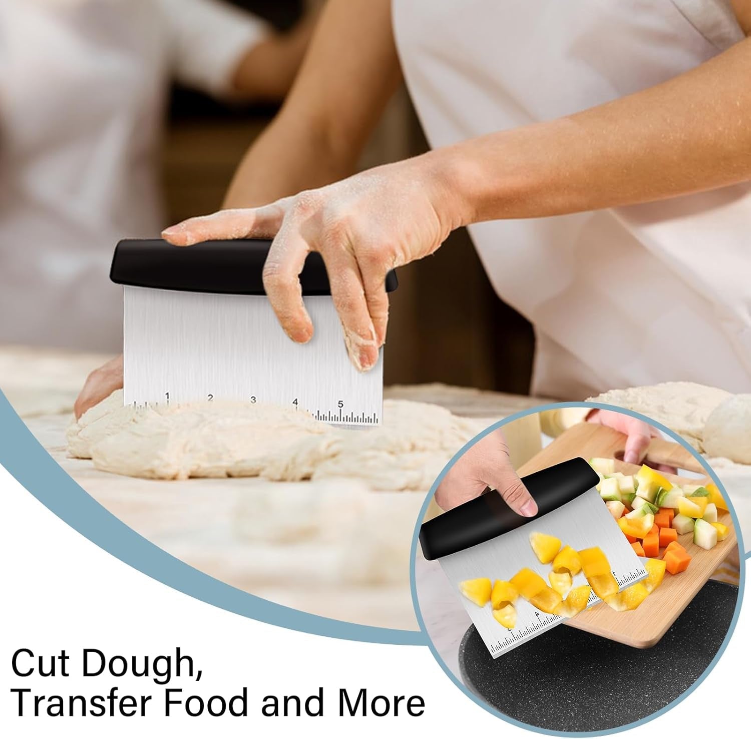 bench-scraper-premium-stainless-steel-dough-scraper-with-2-pcs-flexible-bowl-scraper-dough-cutter-with-measuring-scale-versatile-kitchen-scraper-set-for-pastry-bread-pizza-cake