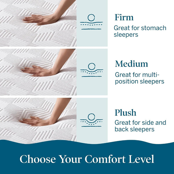 ® 10" Medium Gel Memory Foam Mattress – Bamboo Charcoal & Cooling Gel – Fiberglass Free – Bed in a Box – Certipur-Us® Certified – King Size4
