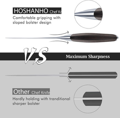 6" Kitchen Knife, Professional Japanese High-Class Chef'S Knife5