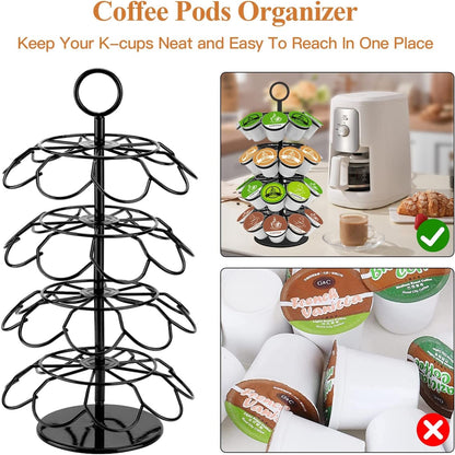 Coffee Pod Holder, K Cup Organizer Compatible with K-Cups(36 Pods)8