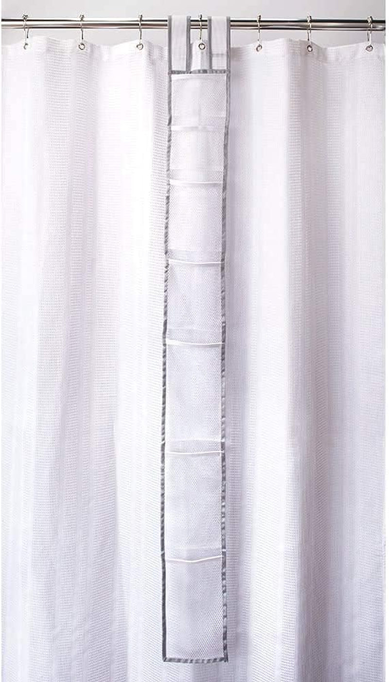 hanging-mesh-shower-caddy-7-pockets-quick-dry-60-x-6-in-white