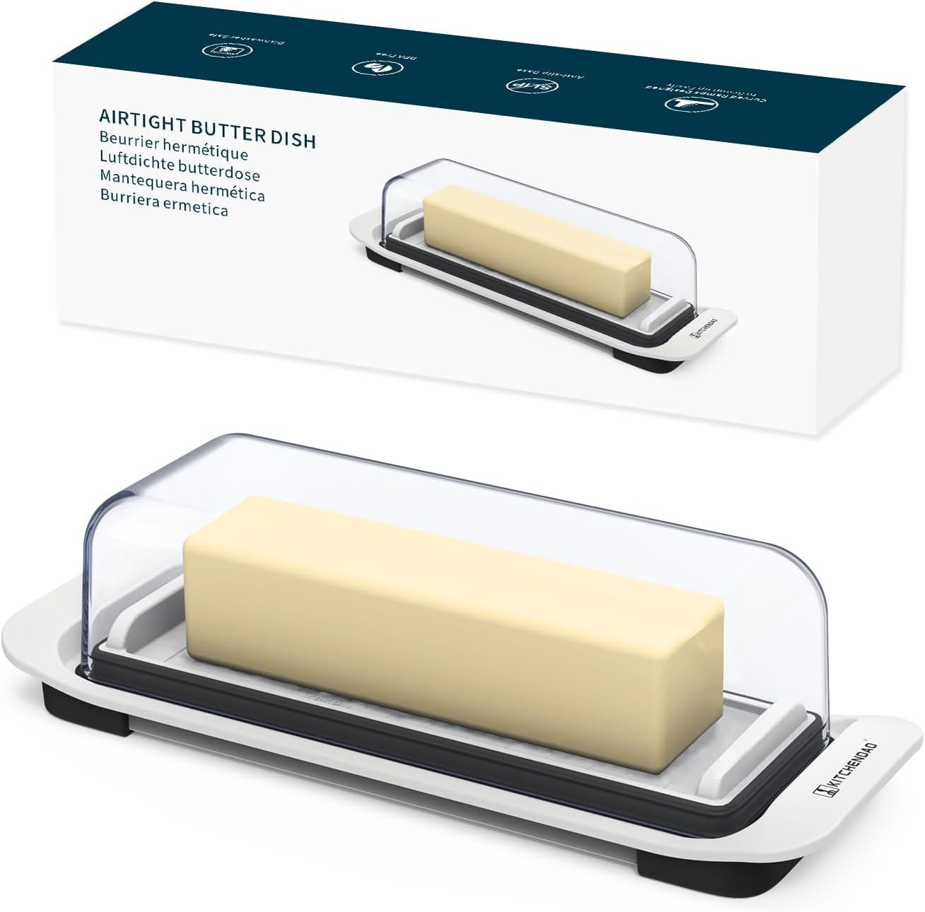 airtight-butter-dish-with-lid-for-countertop-and-refrigerator-door-shelf-butter-keeper-plastic-butter-holder-tray-container-for-west-east-coast-butter-white