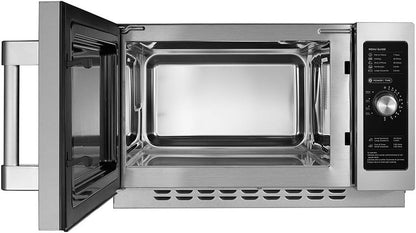 Equipment 1034N0A Countertop Commercial Microwave Oven with Dial, 1000W, Stainless Steel, 1.2 Cuft5