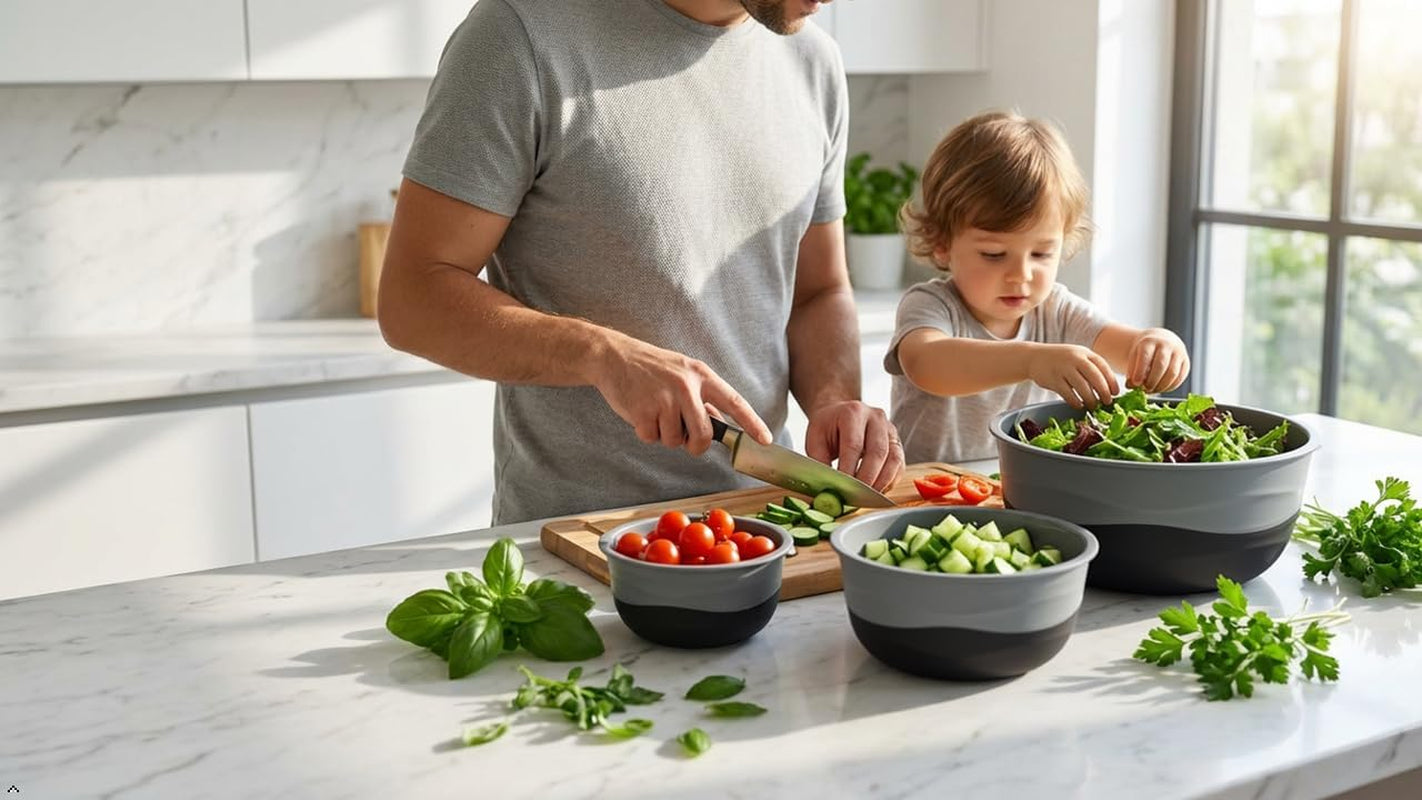 pera-plastic-mixing-bowls-with-lids-8-piece-airtight-leak-proof-nesting-bpa-free-prep-bowl-set-for-kitchen-food-storage-large-4200ml-capacity-microwave-dishwasher-safe-black