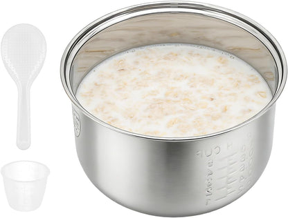 Stainless Steel Inner Pot of Rice Cooker - Compatible with Aroma Rice Cooker ARC-914SBD, Arc-994Sgreplacement Pot.1