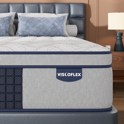 Firm Queen Mattress 12 Inch Hybrid Mattress Comfort & Back Pain Relief1