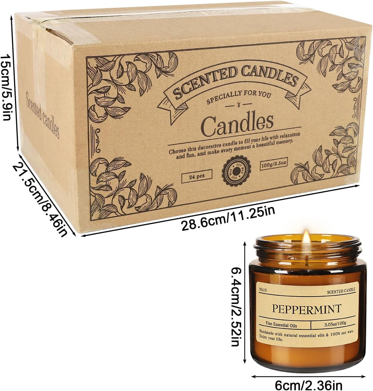scented-candle-set-24-pack-3-05oz-each-aromatherapy-candles-with-essential-oils-smokeless-soy-wax-candles-in-12-scents-gift-for-women-mom-valentine-mothers-day-christmas-birthday