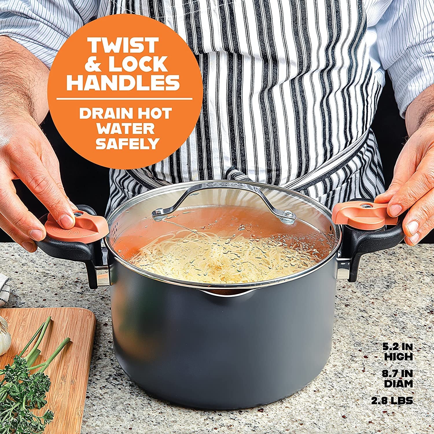 5-quart-stock-pot-multipurpose-pasta-pot-with-strainer-lid-twist-and-lock-handles-nonstick-ceramic-surface-makes-for-effortless-cleanup-with-tempered-glass-lid-dishwasher-safe-twist-and-lock-handles-non-toxic-ceramic-non-stick-coating-for-cooking-soup-spaghetti-rice-dishwasher-safe-copper