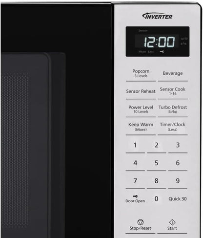Panasonic 1.2 Cu. Ft. Inverter Microwave 1250W - NN-SN68QB5