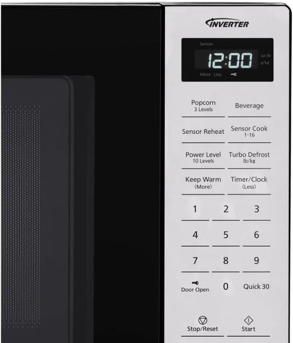 Panasonic 1.2 Cu. Ft. Inverter Microwave 1250W - NN-SN68QB5