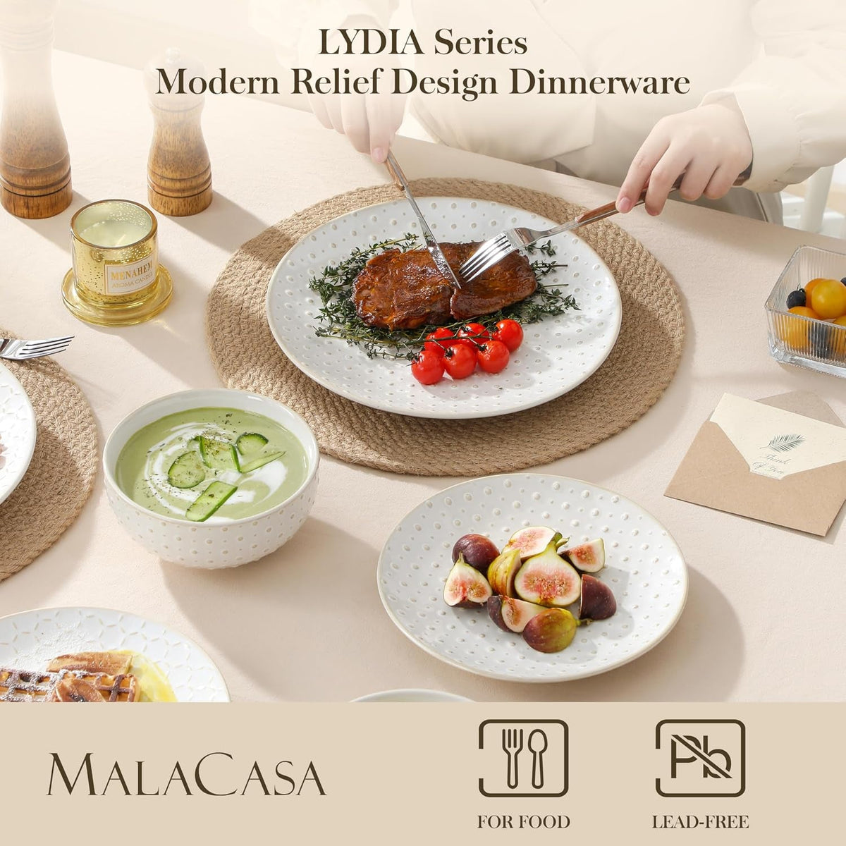 24-piece-farmhouse-dinnerware-set-for-8-embossed-white-stoneware-plates-and-bowls-sets-vintage-relief-ceramic-dish-set-chip-resistant-microwave-dishwasher-safe