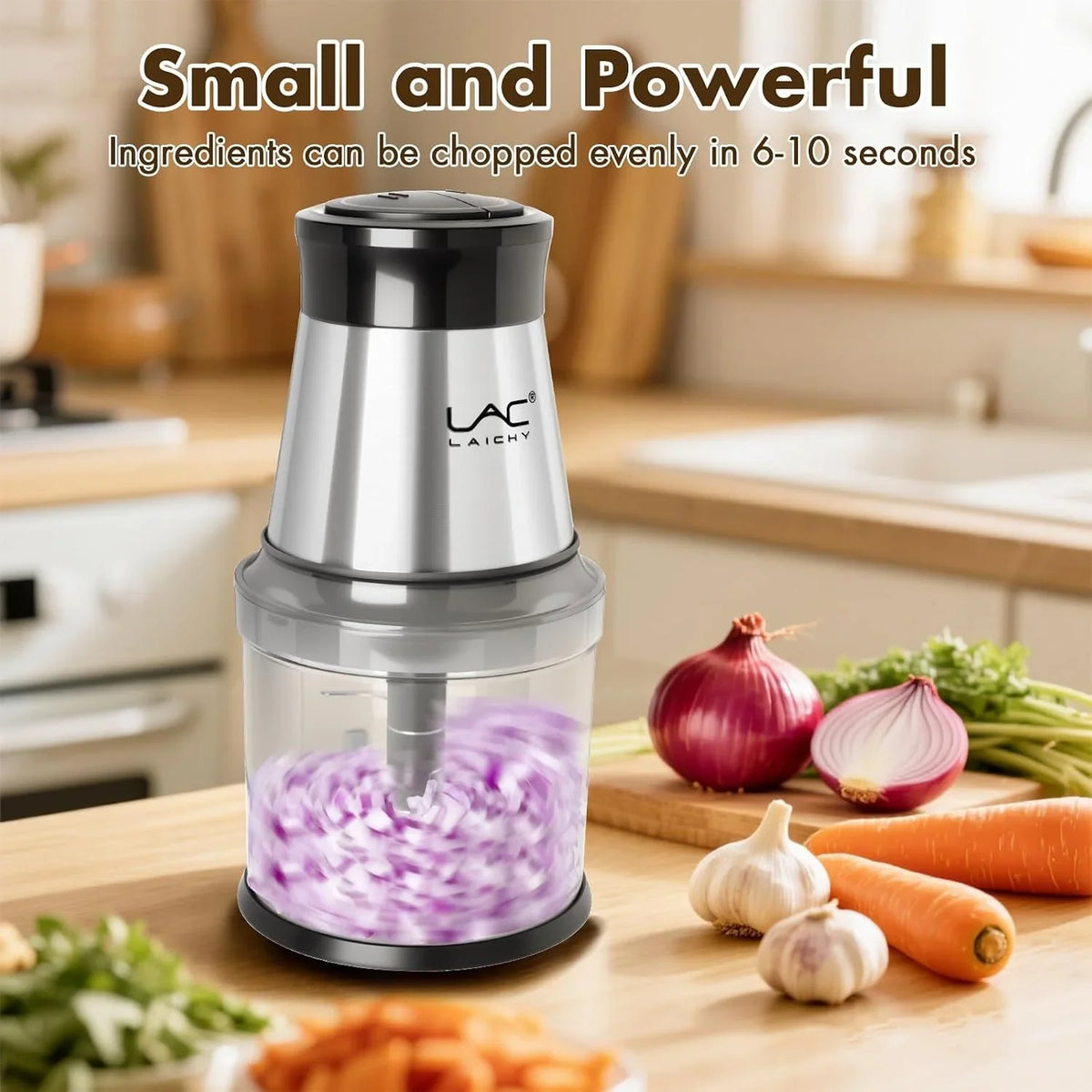 mini-small-food-processor-4-cup-meat-grinder-with-2-bowls-electric-food-chopper-powerful-motor-2-speed-4-blades-for-baby-food-meat-onion-vegetables