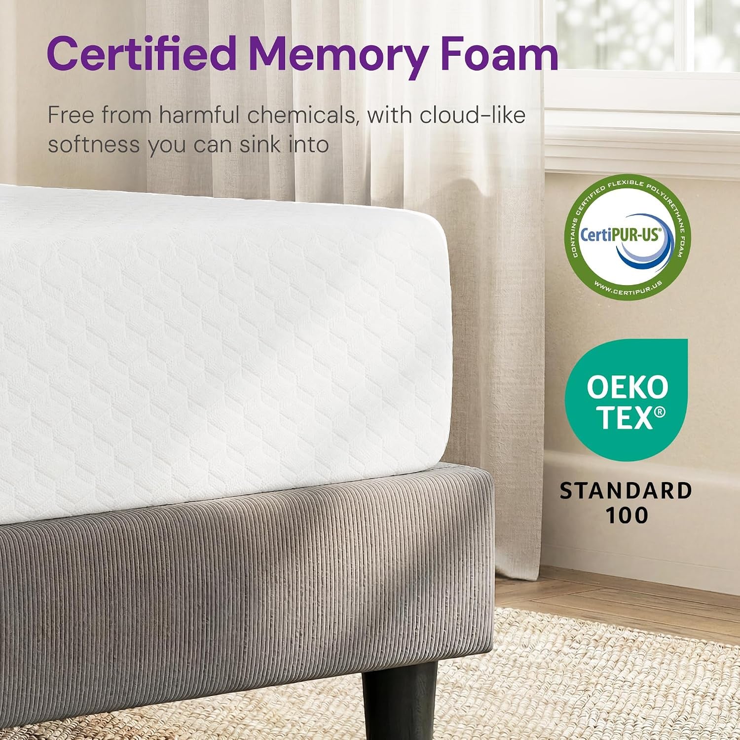 king-size-10-inch-cooling-gel-memory-foam-mattress-medium-feel-pressure-relief-ergonomic-support-cool-sleep-machine-washable-anti-slip-cover-fiberglass-free-certipur-us-certified