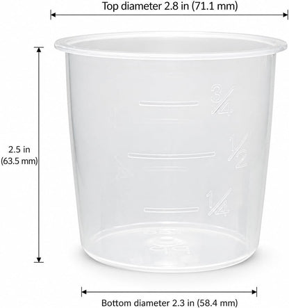 180Ml PP Rice Measuring Cup Compatible with Zojirushi Rice Cookers 8-M-CUP 2 Pack4