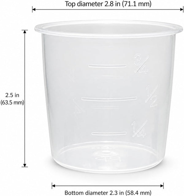180Ml PP Rice Measuring Cup Compatible with Zojirushi Rice Cookers 8-M-CUP 2 Pack4