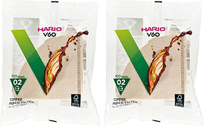 V60 Paper Coffee Filter, Size 02, Natural, 200Ct1