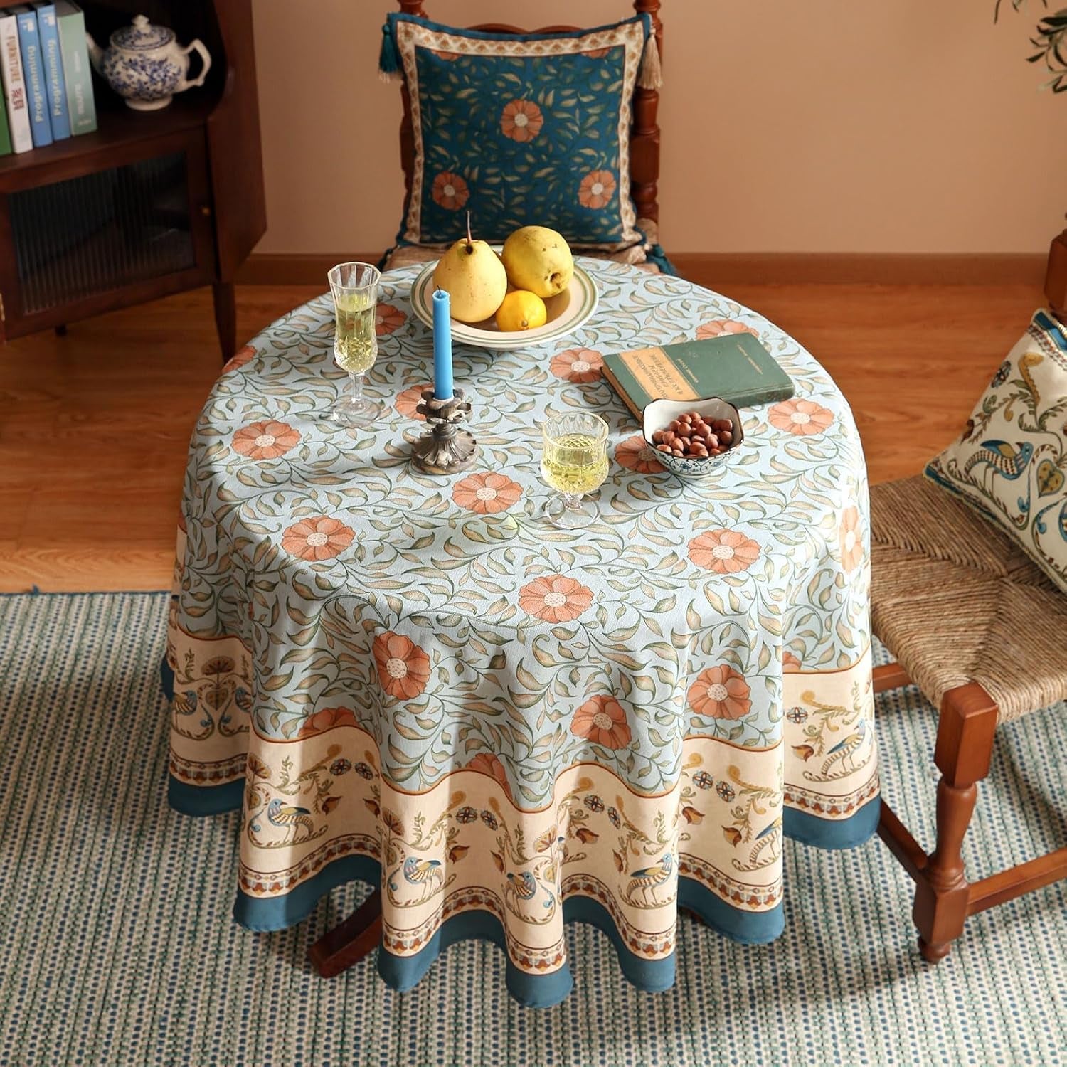 vintage-french-linen-tablecloth-round-diameter-55-wensel