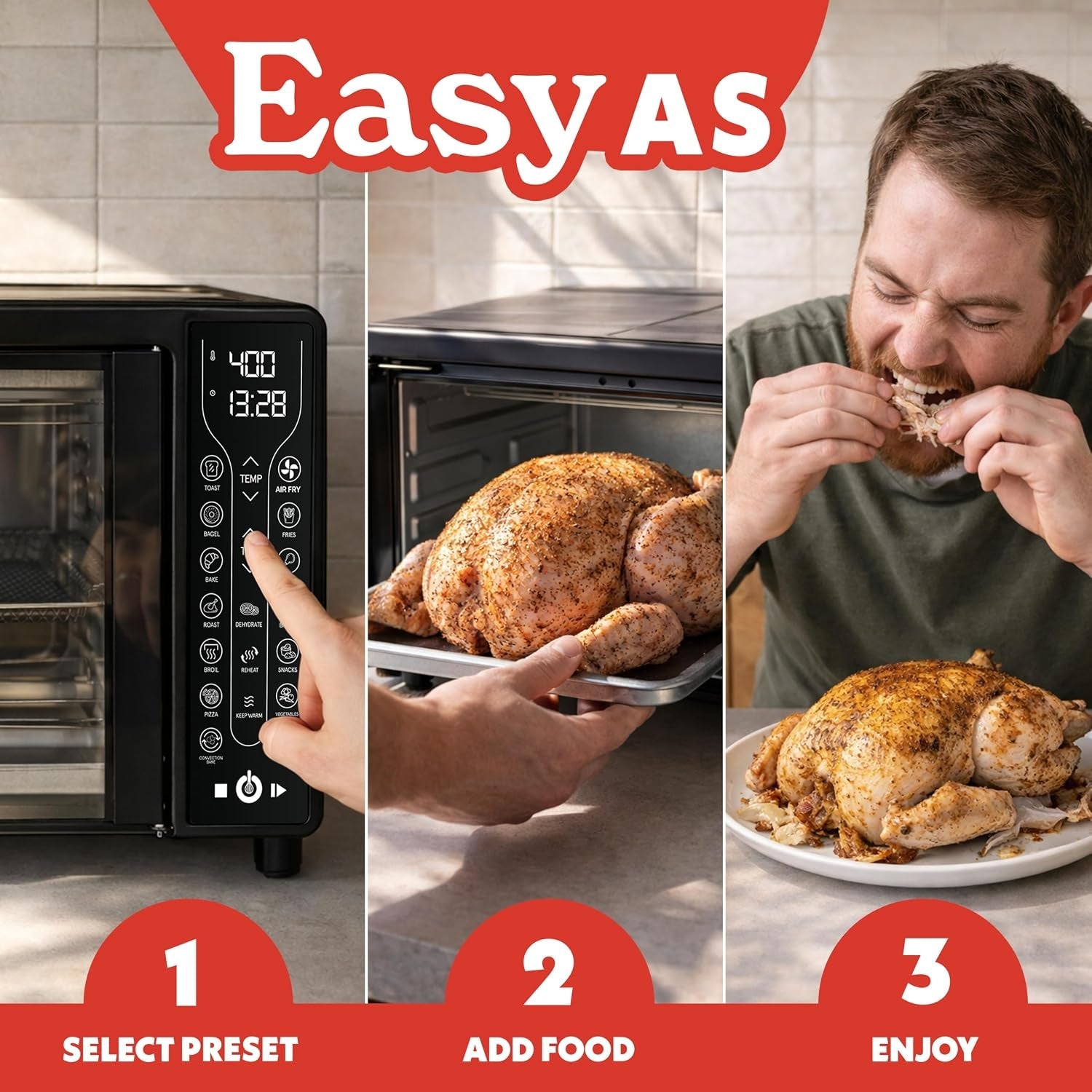 french-door-air-fryer-toaster-oven-6-slice-capacity-fryforce-360-digital-display-with-17-cooking-presets-black