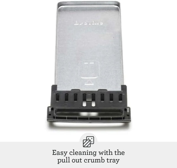 Breville BTA820XL Die-Cast Smart Toaster, 2 Slice, Brushed Stainless Steel | Toast Bagels and Thick Bread Evenly in Wide Slots with Variable Browning Control | Includes 'A Bit More' and 'Lift & Look'4