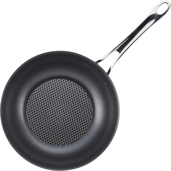 X Hybrid Nonstick Induction Stir Fry Wok Pan Cookware with Lid, Dishwasher Safe, Compatible with All Stovetops, 10 Inch - Charcoal Gray13