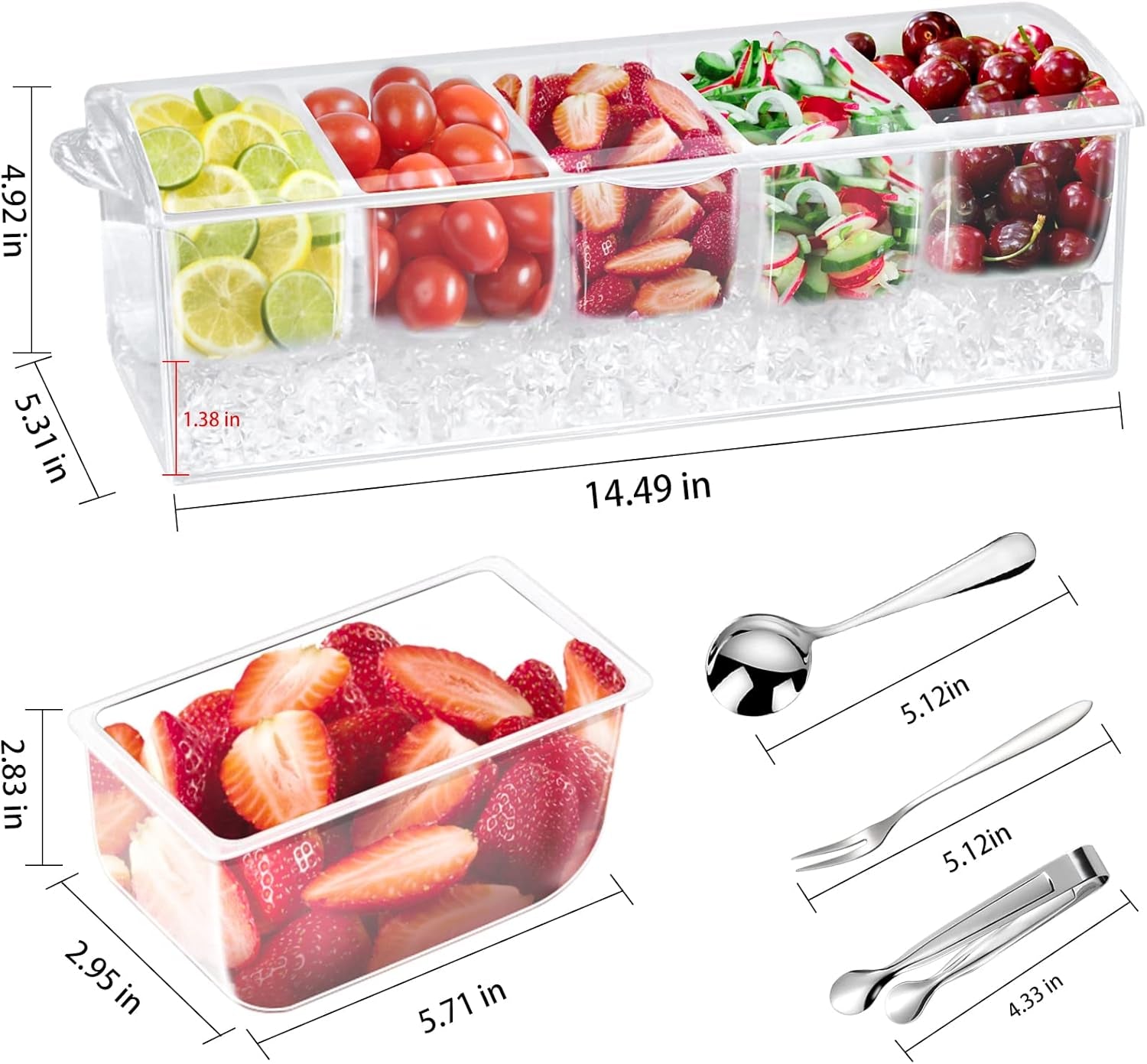 condiment-tray-with-stainless-steel-tableware-chilled-condiment-server-bar-accessories-with-5-spoons-5-forks-and-1-clip-with-removable-trays-and-lid
