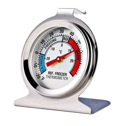 2 Pack Refrigerator Freezer Thermometer Large Dial Analog Thermometer2