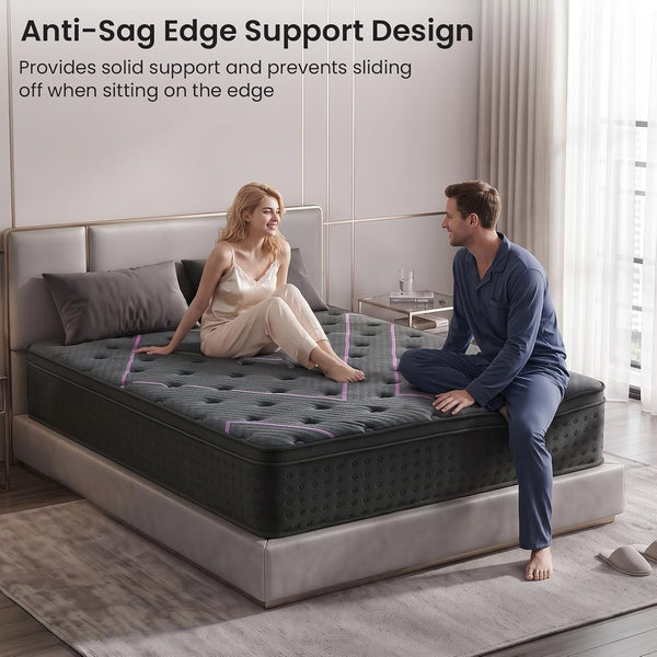14 Inch King Hybrid Mattress in a Box, Medium Firm Pressure Relief5