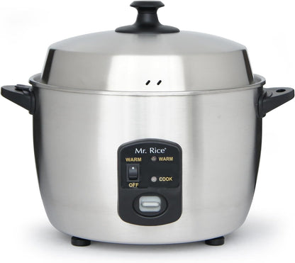 Sunpentown SC-889 10-Cup Stainless-Steed Rice Cooker and Steamer1