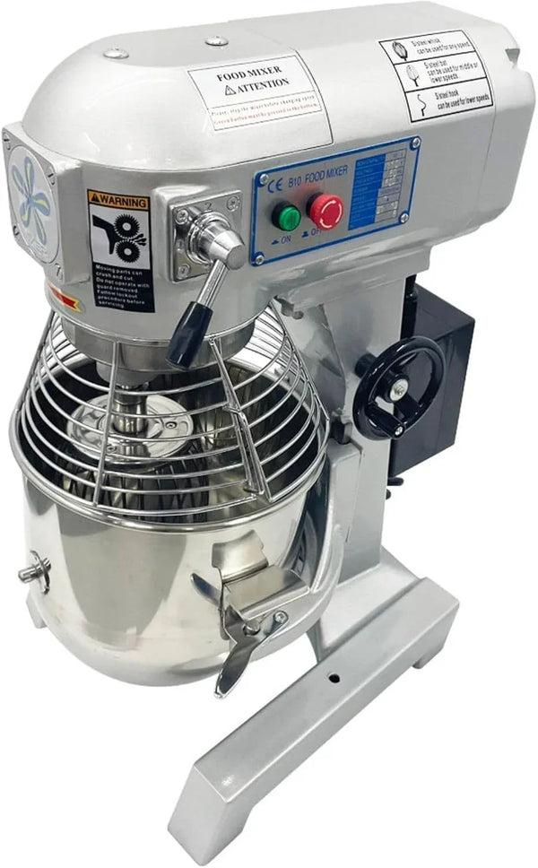15L Commercial Food Stand Mixer, 3-Speeds Adjustable 110V Dough Mixer, 450W Electric Dough Mixing Machine with 3 Mixing Tools5