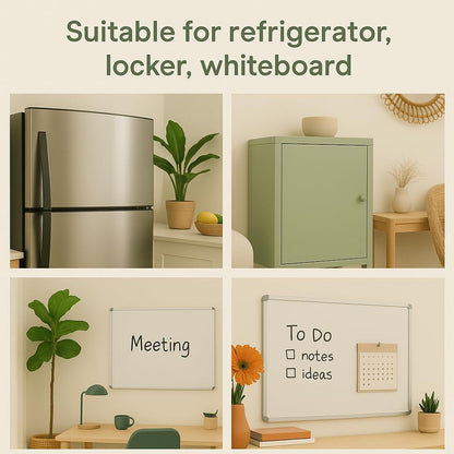 Mini Vase Magnets for Fridge, 10Pack Cute Tiny Magnetic Glass Vases Refrigerator Accessories, Real Flowers Pot Magnet, Funny Aesthetic Plant Pot Locker Office Kitchen Decoration, Small Magnet Bud4
