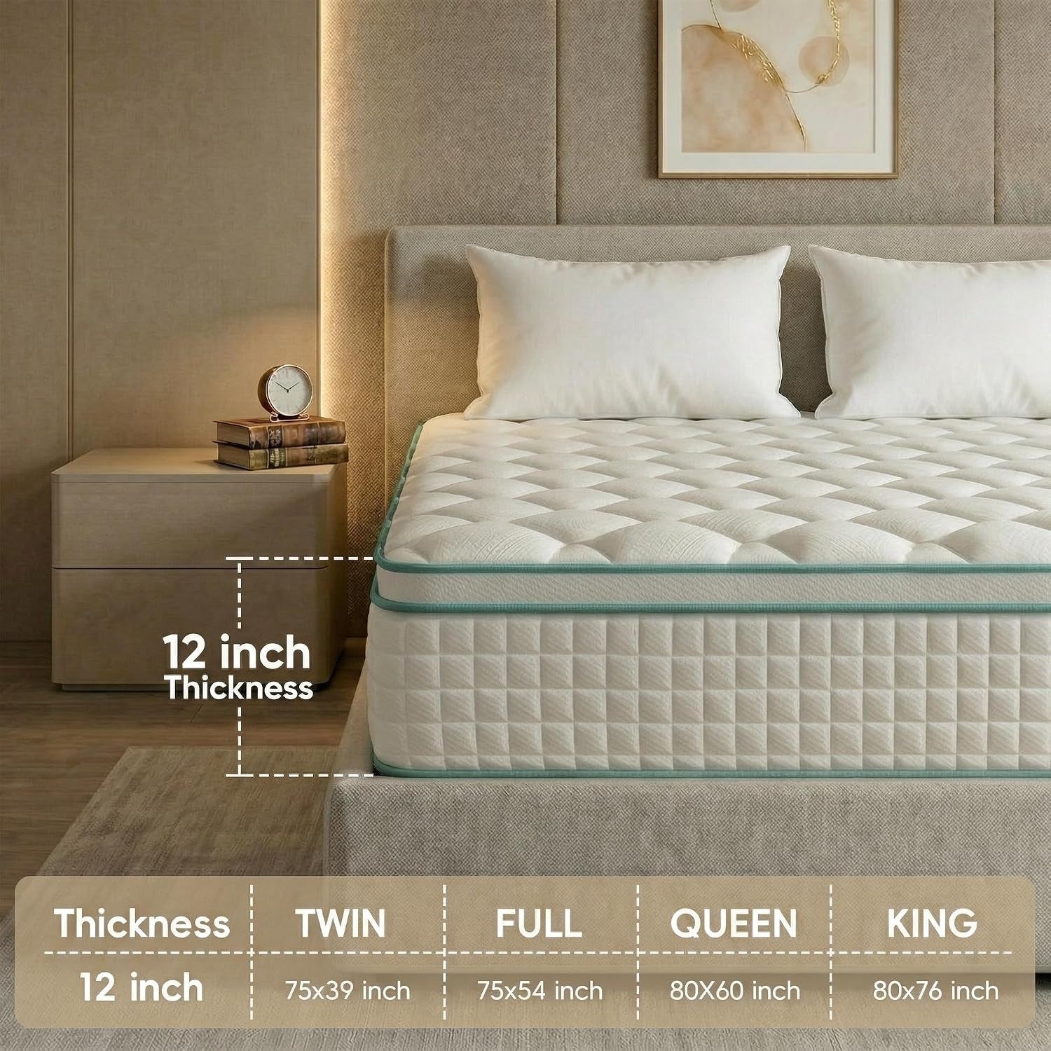 queen-size-mattress-12-inch-hybrid-mattresses-medium-firm-mattress-bed-in-a-box-memory-foam-and-individual-pocket-springs-fiberglass-free-pressure-relief-certipur-us-80-60-12