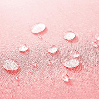 Pink Faux Linen Tablecloth 60X102 Inch Rectangle6