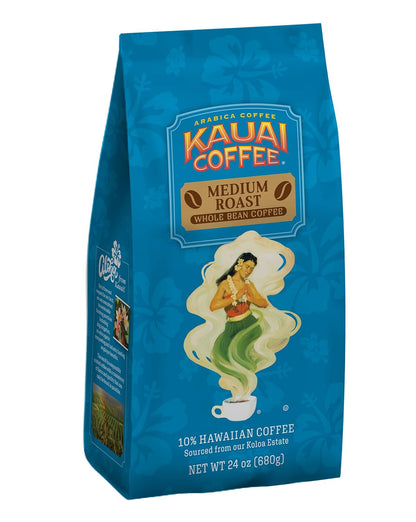 Whole Bean Coffee - Koloa Estate, 24 Oz Bag | Medium Roast, Smooth, Non-Bitter Pure Arabica, Grown on Hawaii'S Largest Coffee Farm, Light Floral Notes & Bright Aroma10
