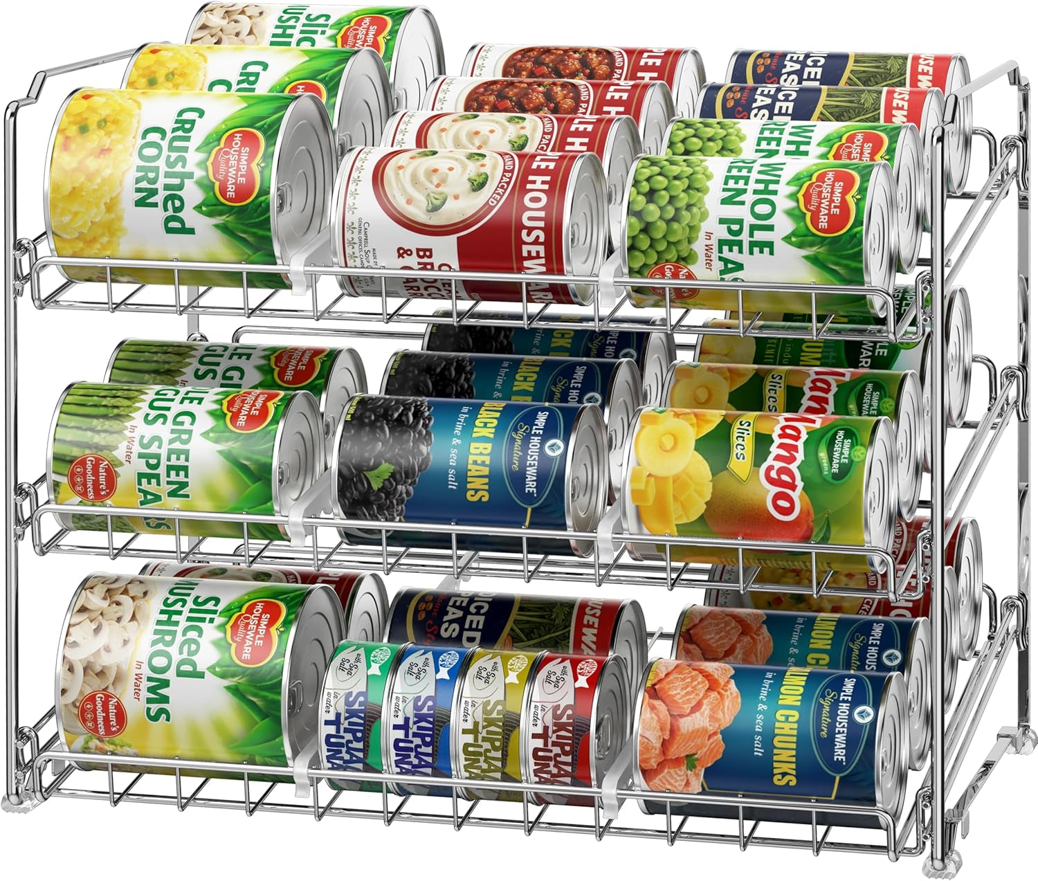 3-tier-stackable-can-organizer-rack-hold-36-cans-chrome