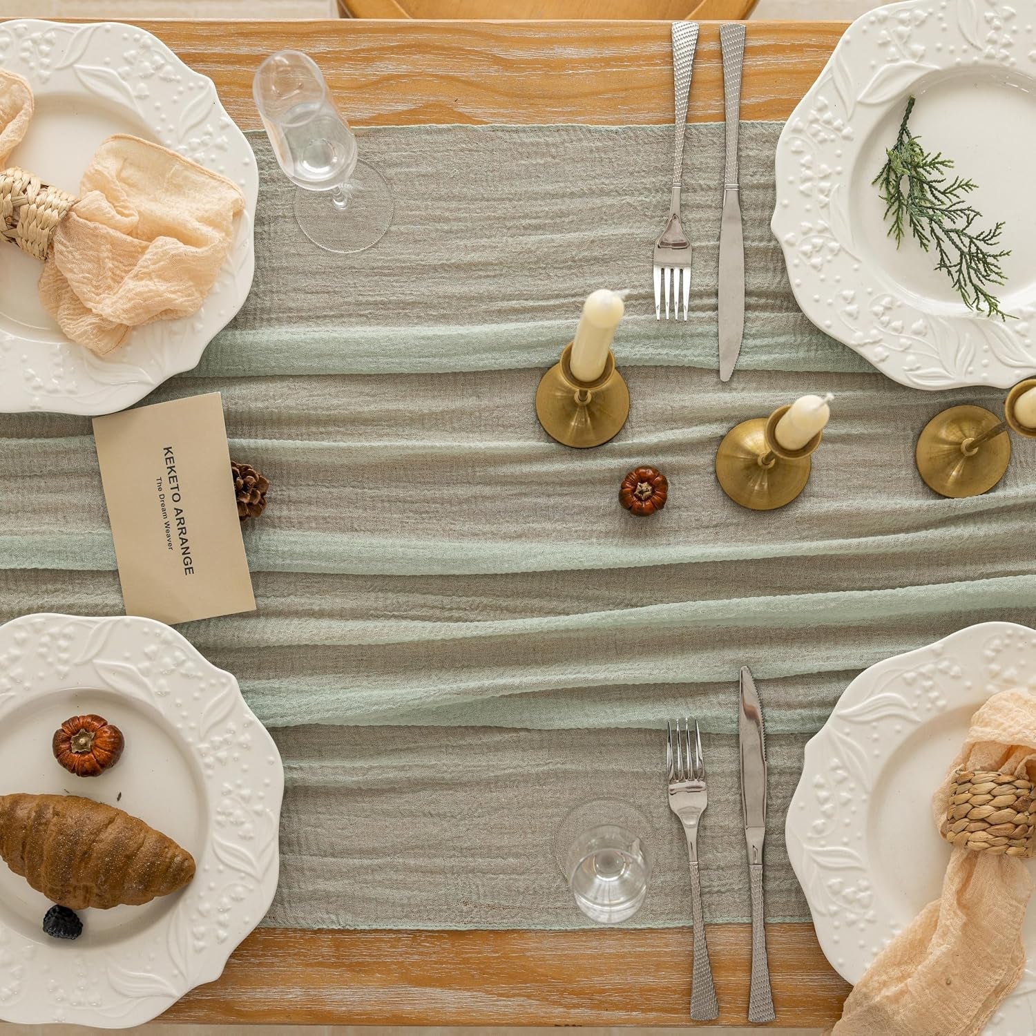 sage-green-cheesecloth-table-runner-120-inches-fall-party-home-decorations-for-wedding-baby-shower-bridal-shower-birthday-engagement-party-10ft-sheer-rustic-boho-farmhouse-dining-holiday-decor