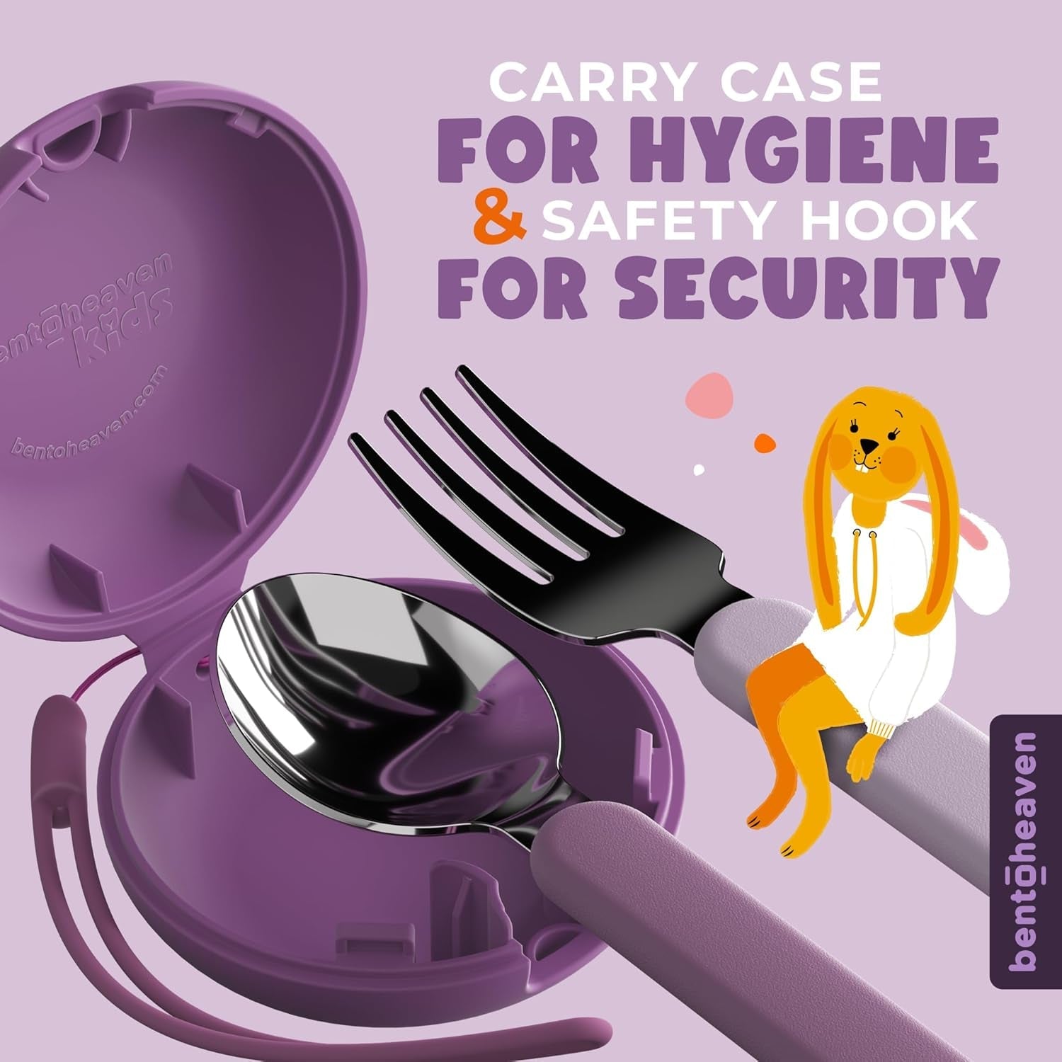 kids-utensils-set-with-case-reusable-fork-spoon-horse-kid-travel-cutlery-set-with-reusable-flatware-18-8-stainless-steel-bpa-free-handles-dishwasher-safe-fork-spoon-and-case