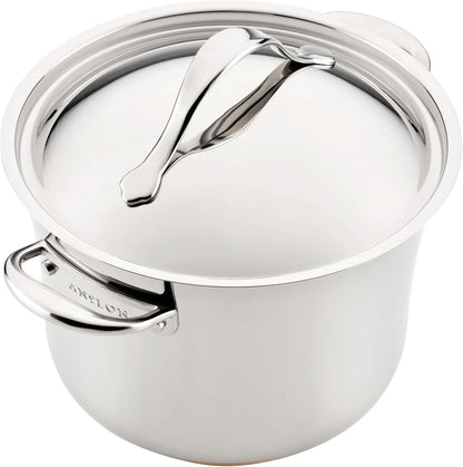 Nouvelle Stainless Steel Cookware Pots and Pans Set, 10 Piece | Stainless Steel Cookware Set with Lids, Oven Safe to 500°F, Durable Everyday Cooking, Dishwasher Safe4