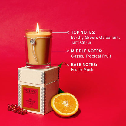 Votivo Red Currant 6.8 Oz Aromatic Candle2