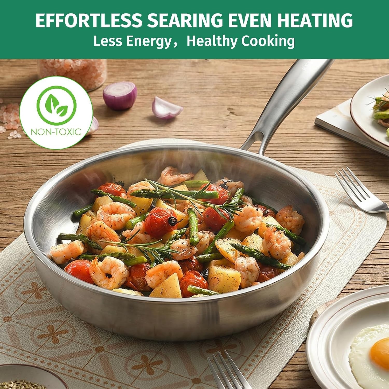12-inch-tri-ply-stainless-steel-frying-pan-with-lid-5pcs-skillet-pfoa-free-oven-dishwasher-safe-induction-cooking-pan-fast-even-heat-detachable-handle