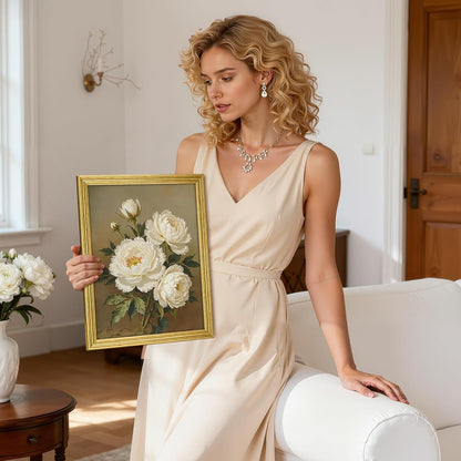 11X14 Picture Frame,Ornate Vintage 11X14 Gold Picture Frames,1 Pack7