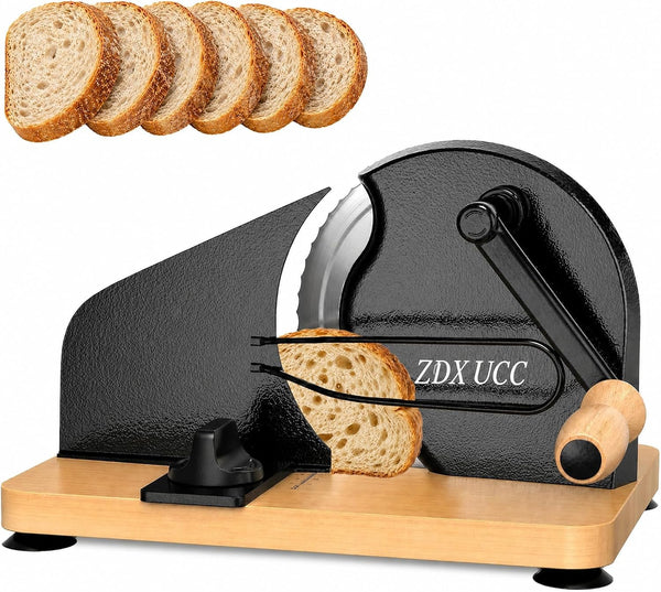 Manual Bread Slicer for Homemade Sourdough Bread, Adjustable Thickness1