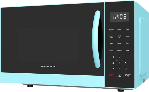FRIGIDAIRE 0.9-Cubic Feet Microwave Oven with Oversized Display, Blue1