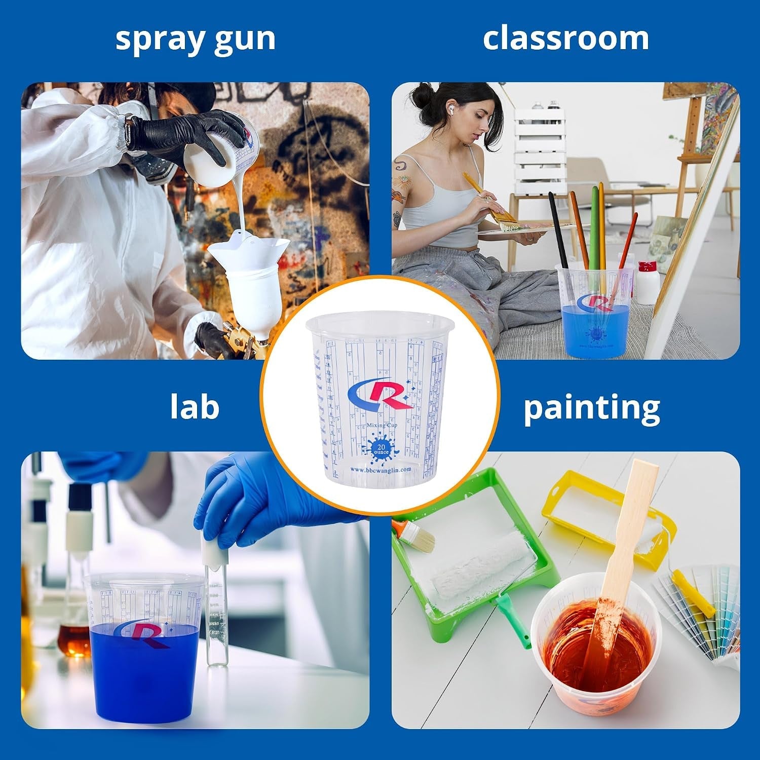 paint-mixing-cup-20-ounce-accurate-measurements-in-ratios-and-oz-and-ml-12pcs-plastic-graduated-measuring-cups-for-paint-resin-epoxy-acrylic-pigments-art