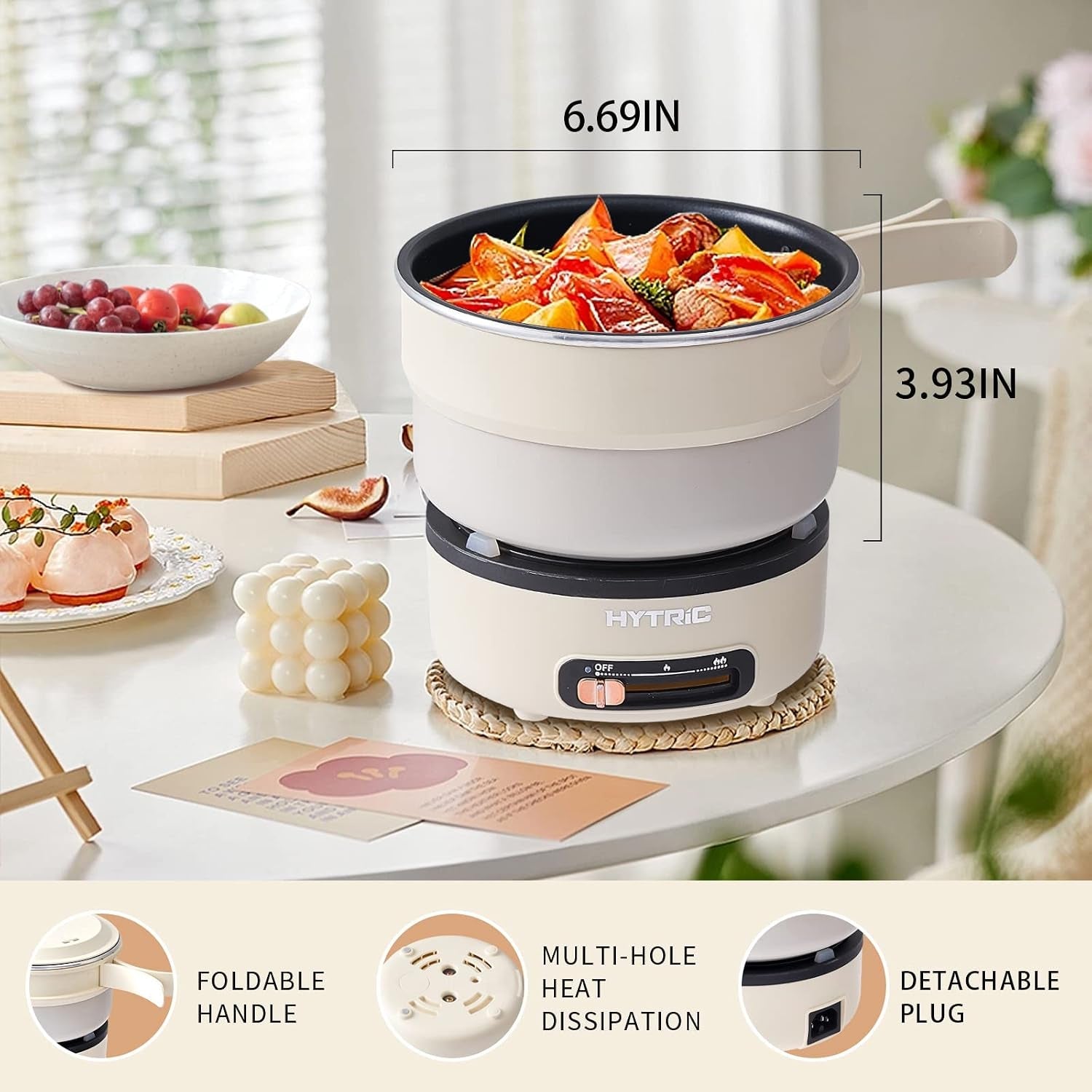 2l-electric-pot-portable-hot-pot-electric-with-foldable-handle-non-stick-pot-dual-power-ramen-cooker-for-oatmeal-steak-pasta-overheat-boil-dry-protection-portable-for-camp-dorm