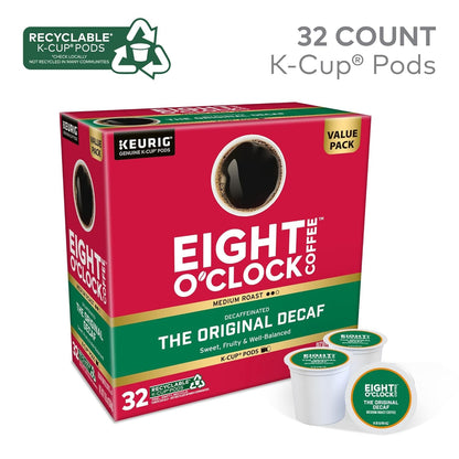 the Original Decaf, Single-Serve Keurig K-Cup Pods, Medium Roast Coffee Pods, 1 Count (Pack of 32)2