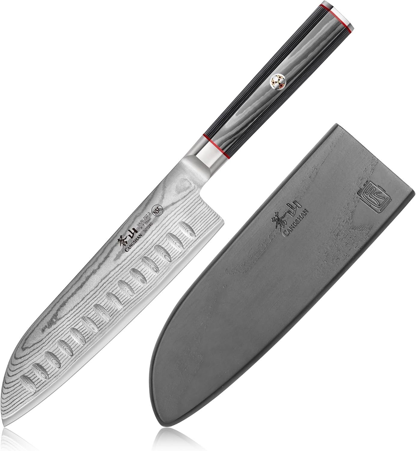 yari-series-x-7-damascus-steel-7-inch-santoku-knife-with-sheath
